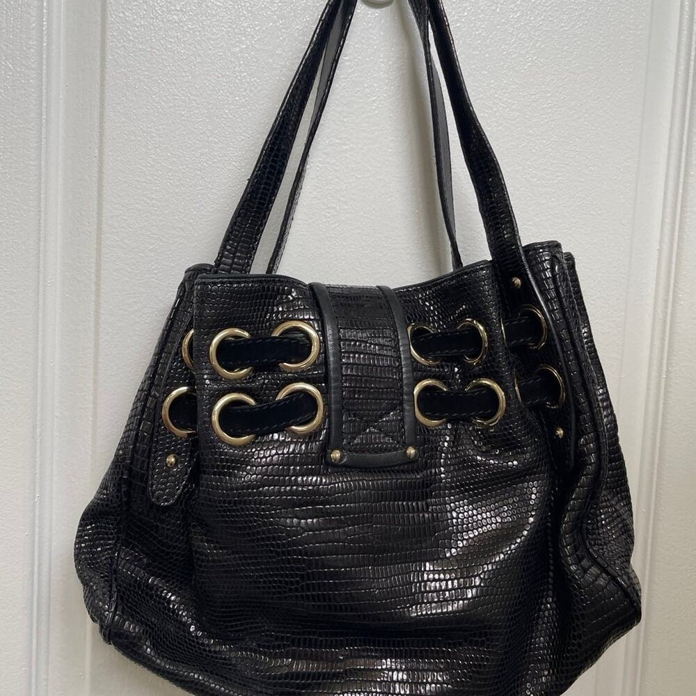 Jimmy Choo Ramona Python Bag Black - image 7